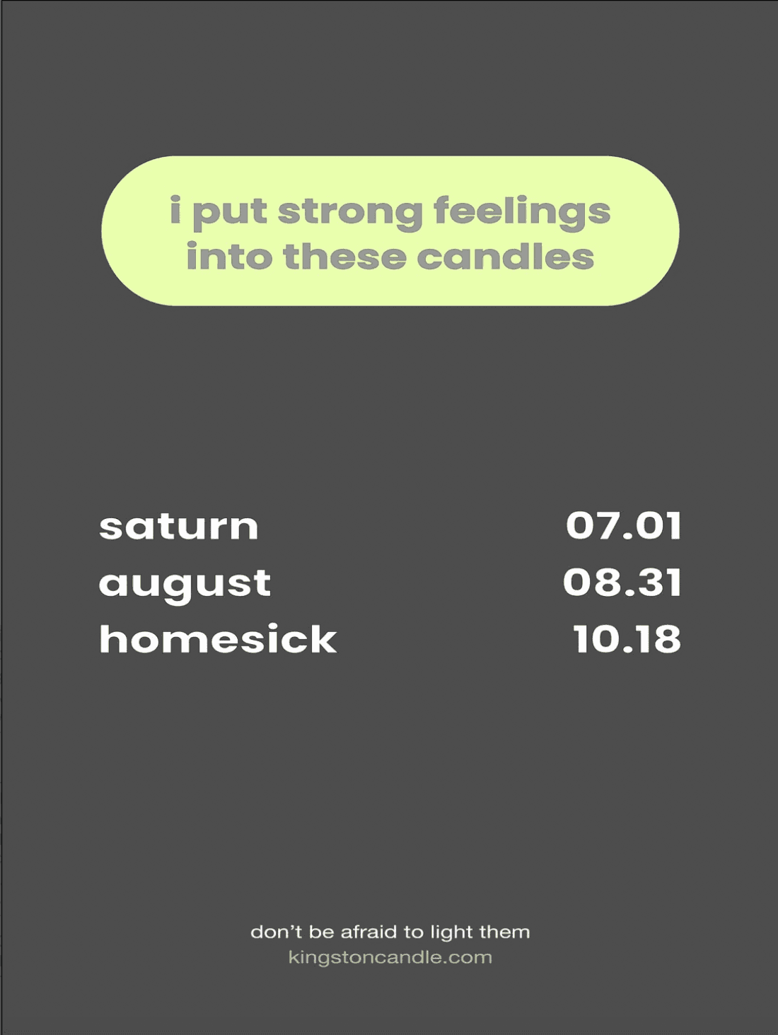 the tracklist